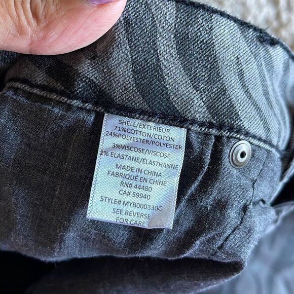 NWT Tinseltown Zebra Print Jeans. Size 3 Mid Rise Skinny - Picture 5 of 7